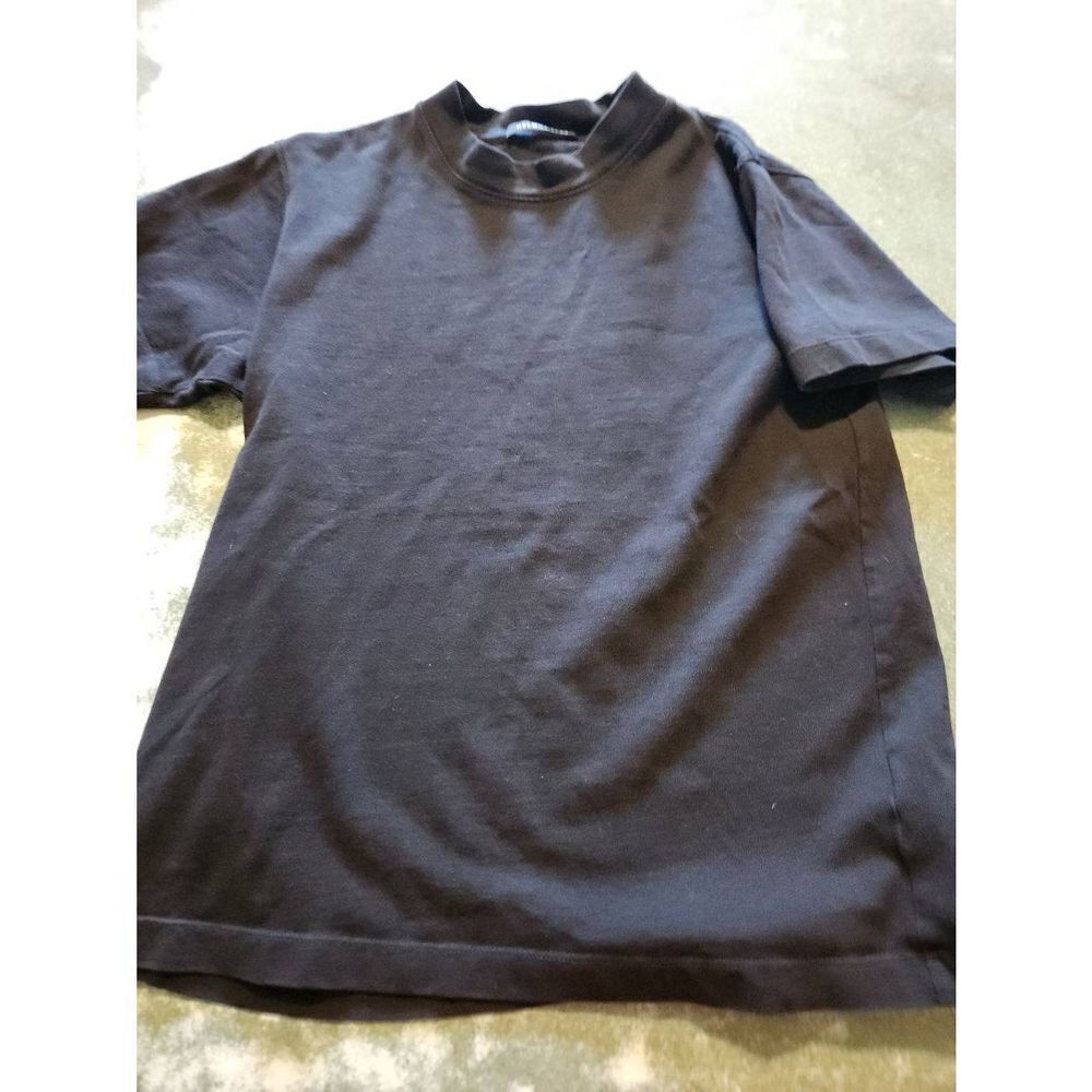Helmut Lang black short sleeve tshirt